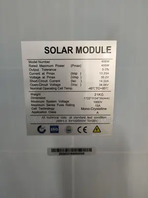 400watts Solar Module