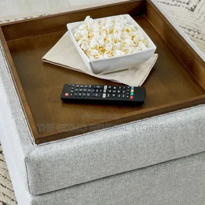 Elena Sofa Table Two Ottomans