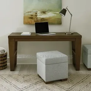 Elena Sofa Table Two Ottomans