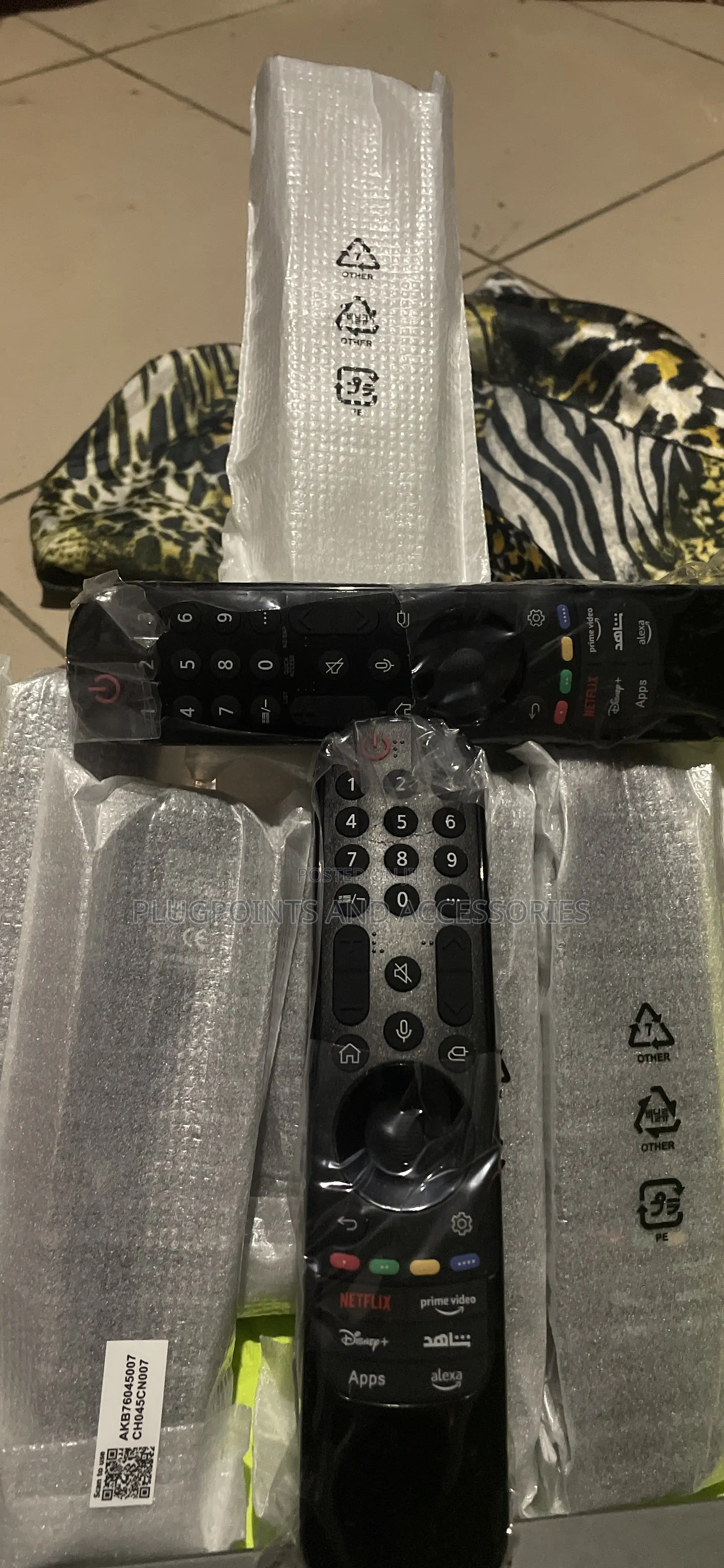 LG Smart TV Magic Remote.