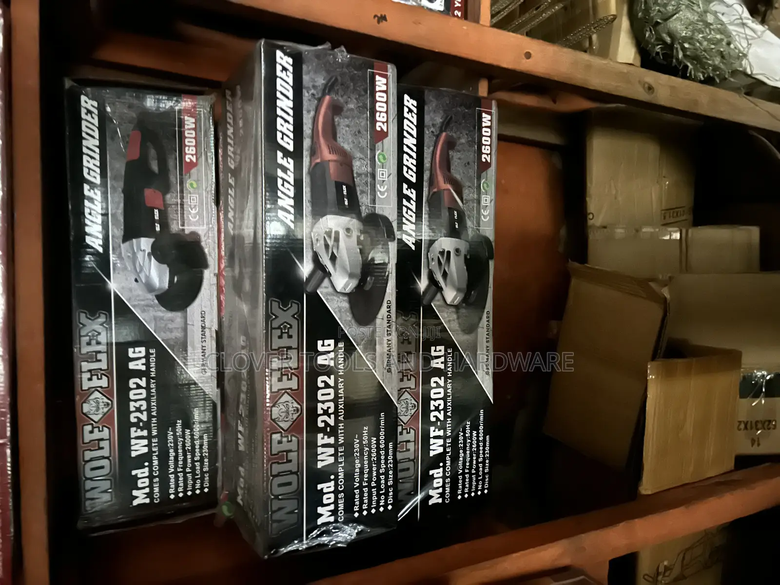 Wolf Flex Angle Grinder (Mod. Wf-2302 Ag)