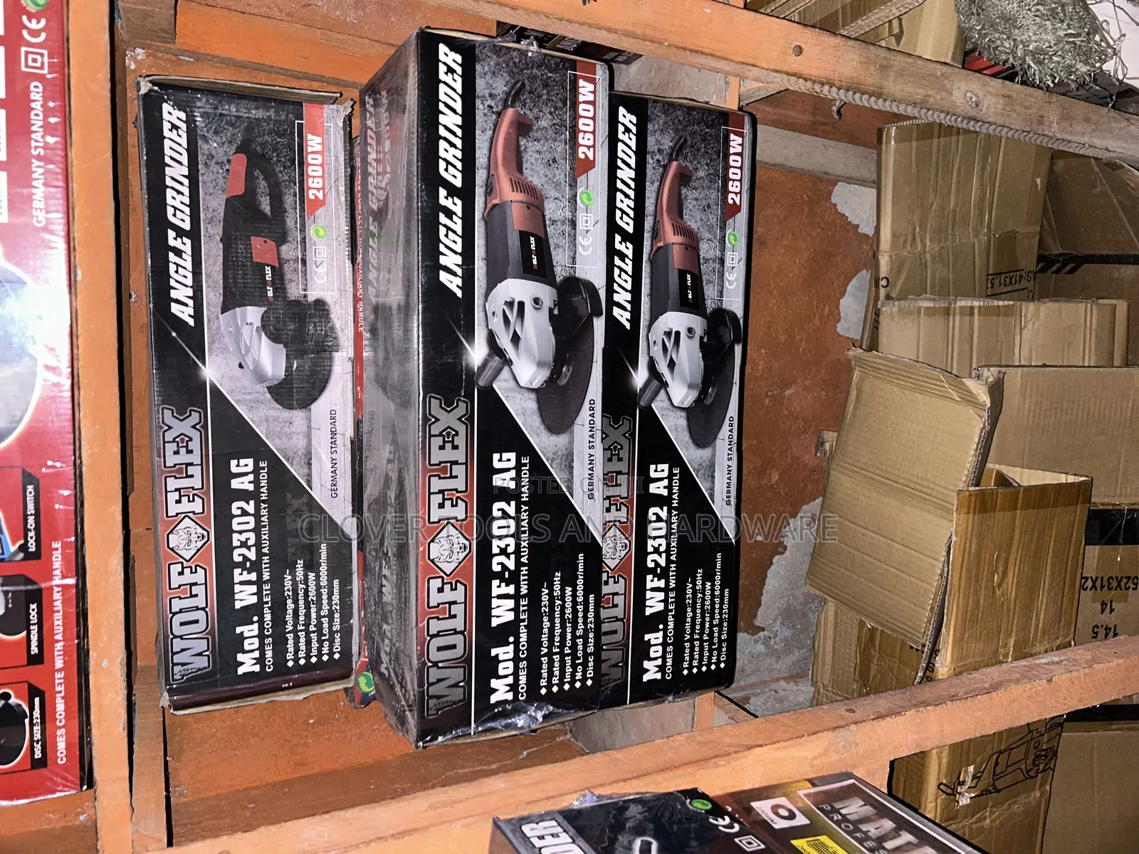 Wolf Flex Angle Grinder (Mod. Wf-2302 Ag)