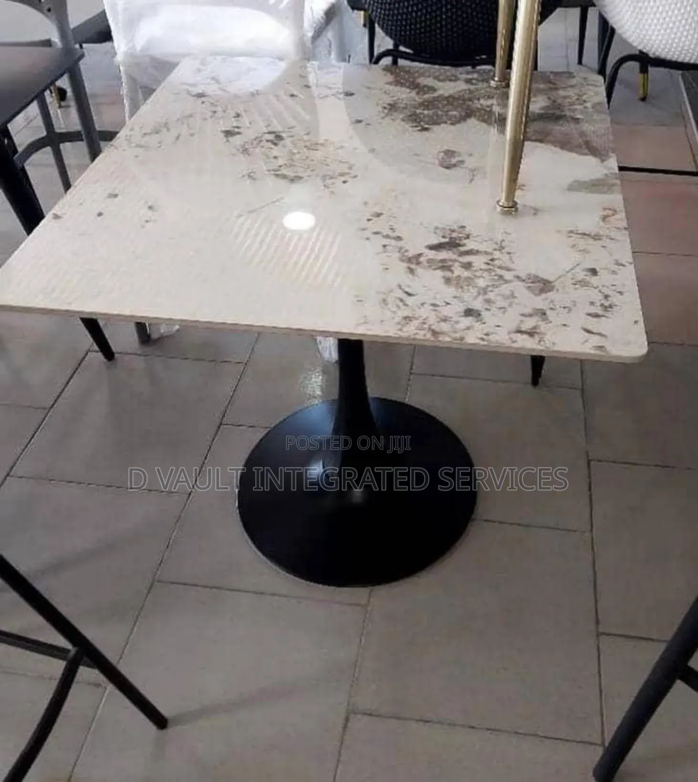 Dining Table With Marble Top