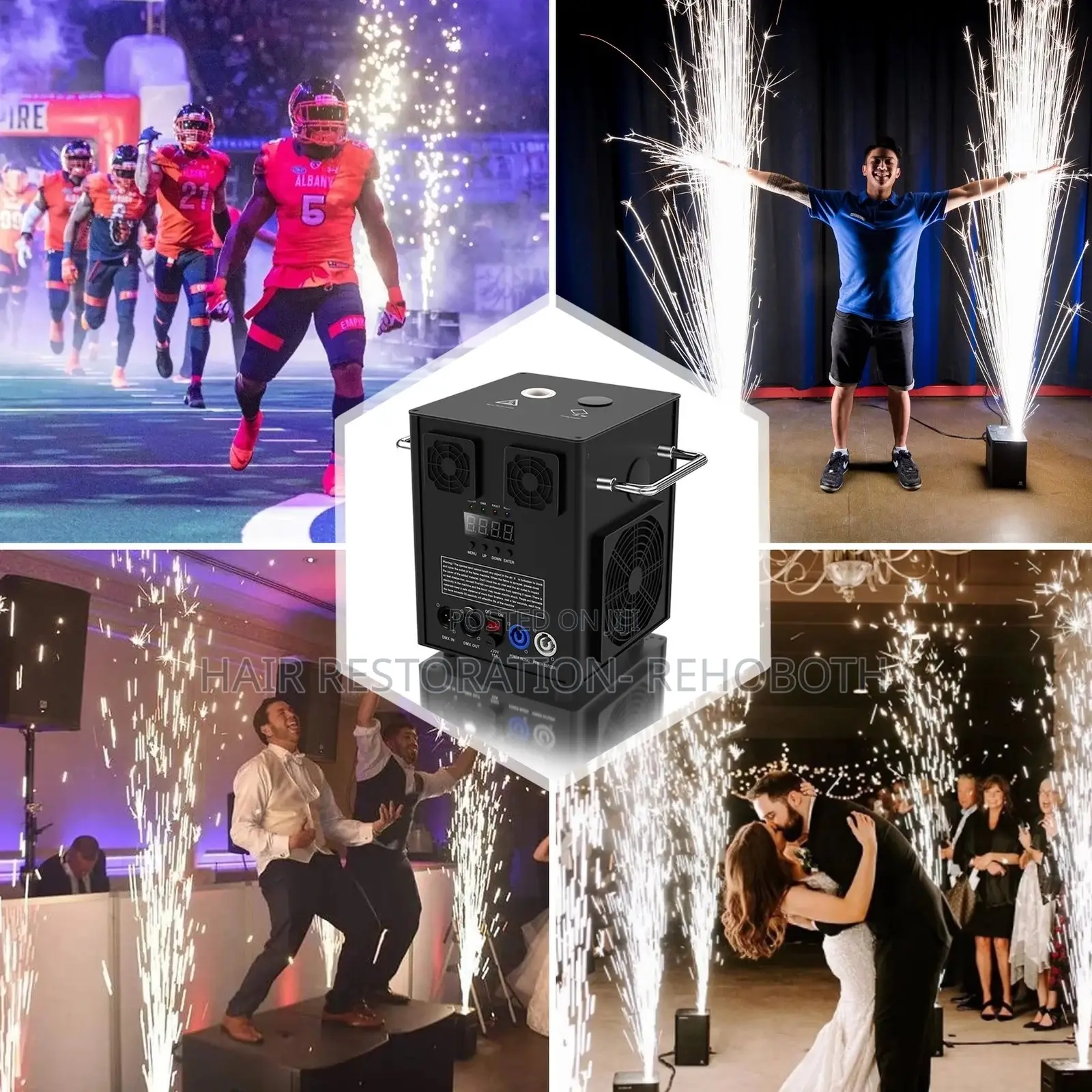 Rent Cold Spark Fireworks Machine Stage Effect Show Eventparty Wedding