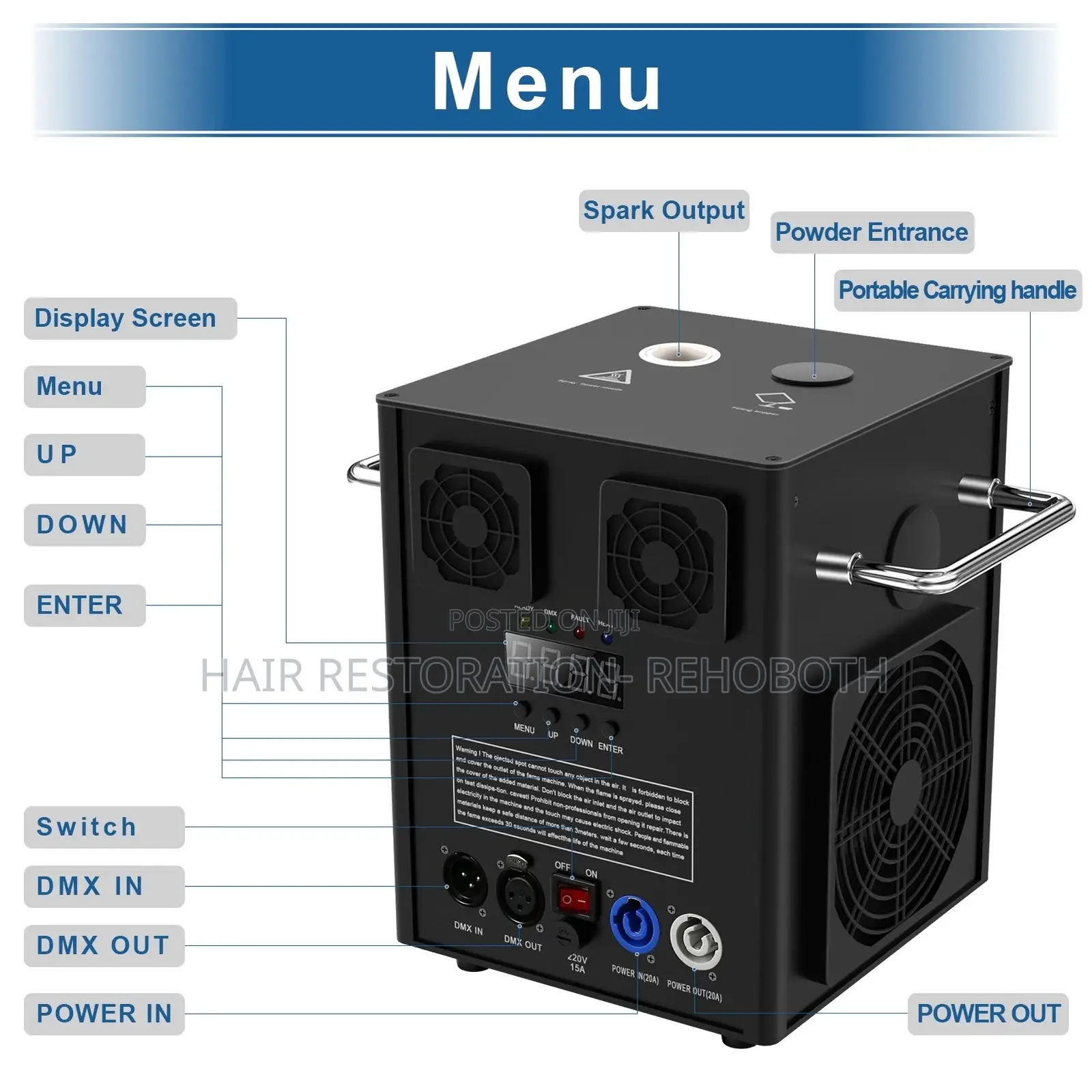 Rent Cold Spark Fireworks Machine Stage Effect Show Eventparty Wedding