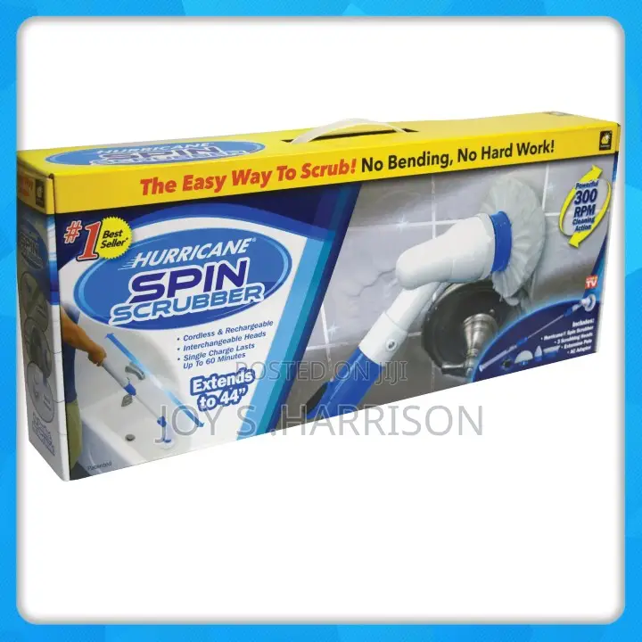 Spin Scrubber for Cleaning ( Rechargeable Spin Scrubber)