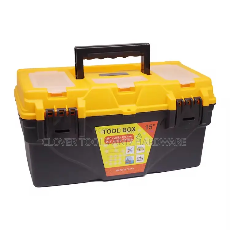 Empty Plastic Tools Box 13” 15” 18” 21”