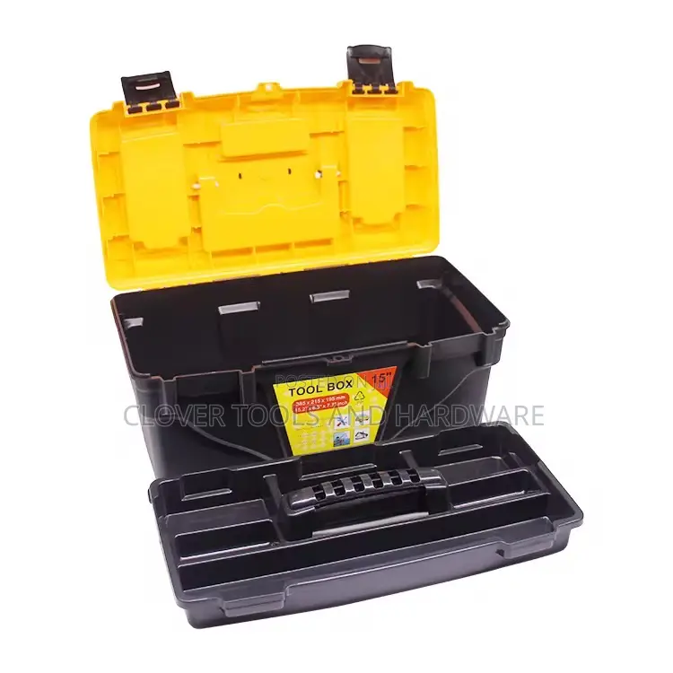 Empty Plastic Tools Box 13” 15” 18” 21”