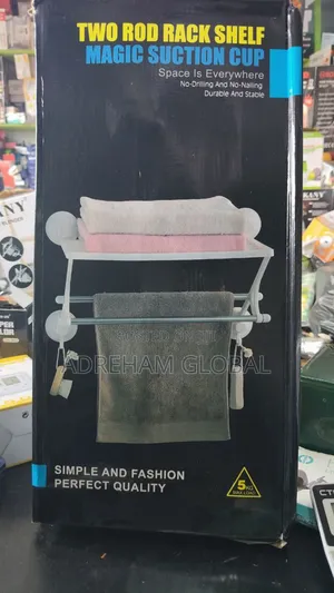 2 Layers Bathroom Rack