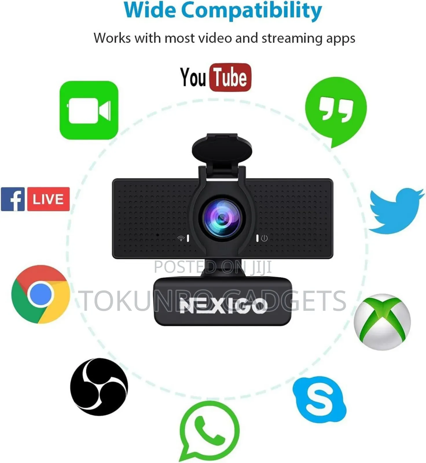 Nexigo N60 1080p Webcam