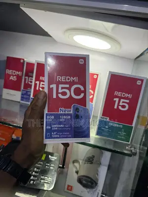 New Xiaomi Redmi 15C 4G 128 GB Black