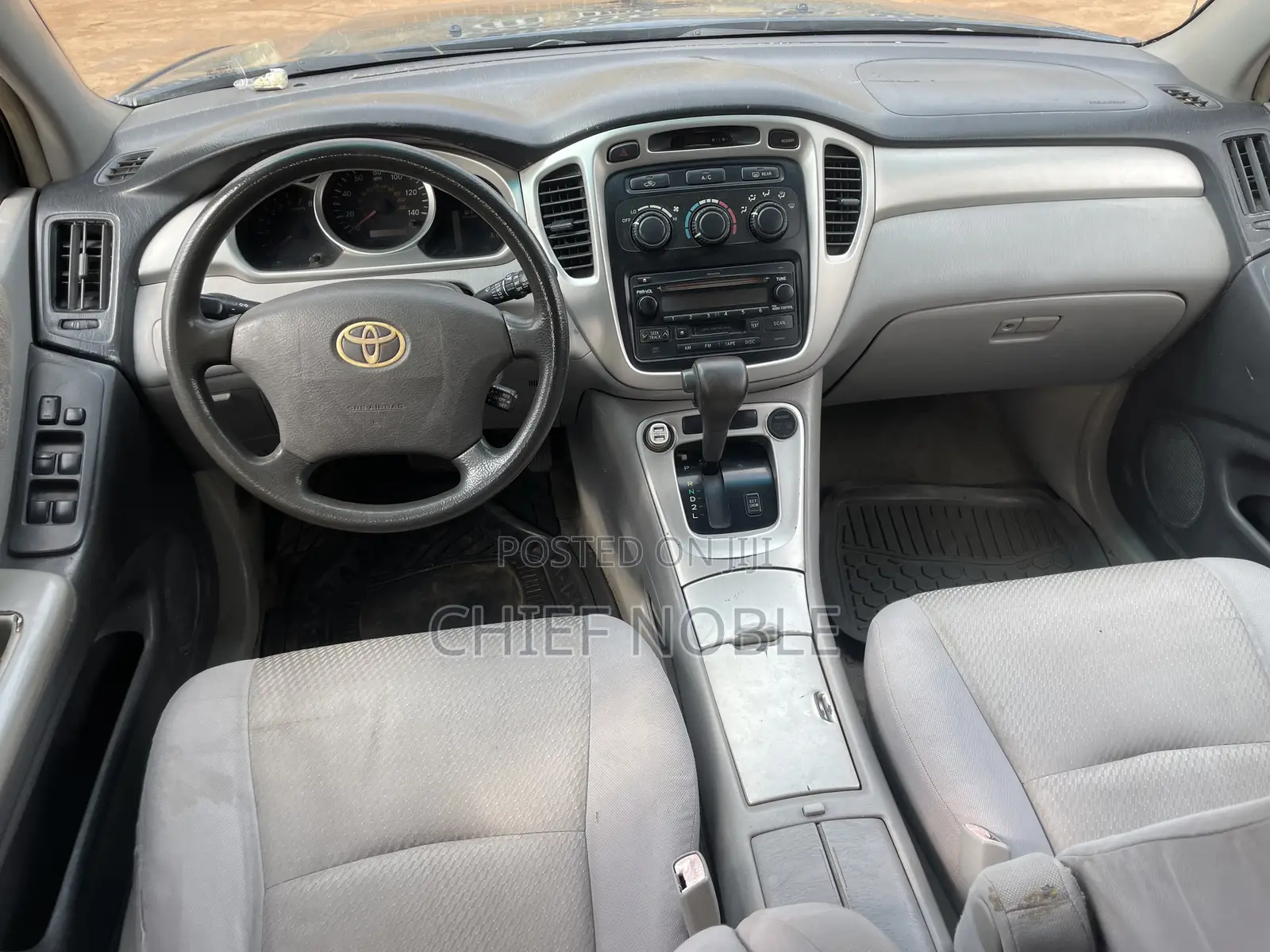 Toyota Highlander 2004 Blue