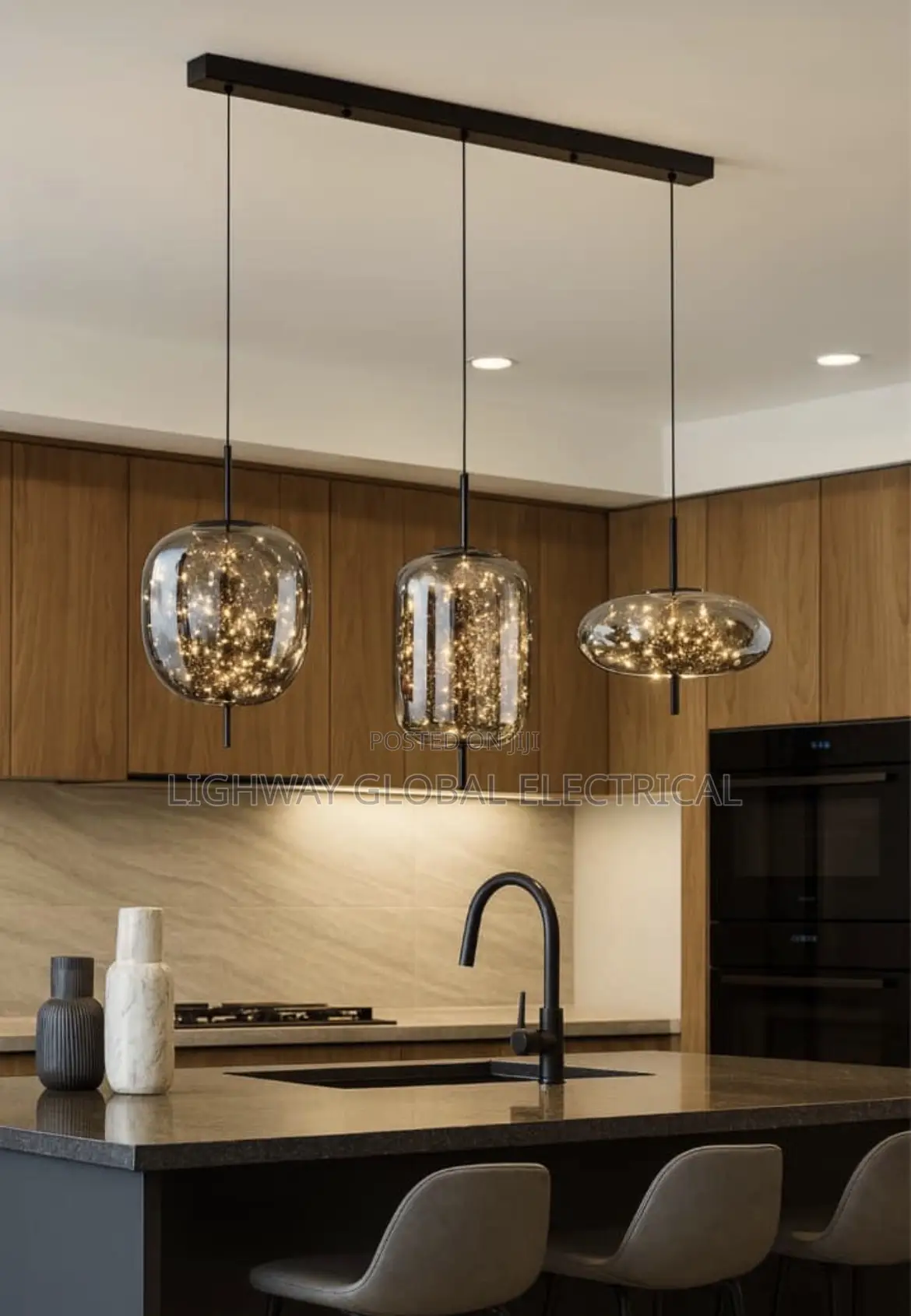 Glass Modern Home Decor Led Pendant Chandelier Light