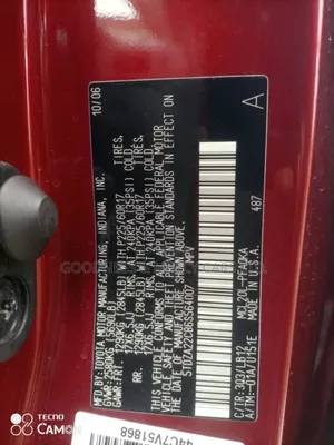 Toyota Sienna XLE Limited 4WD 2007 Red