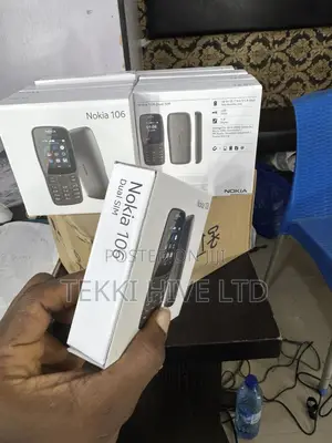 New Nokia 106 Black