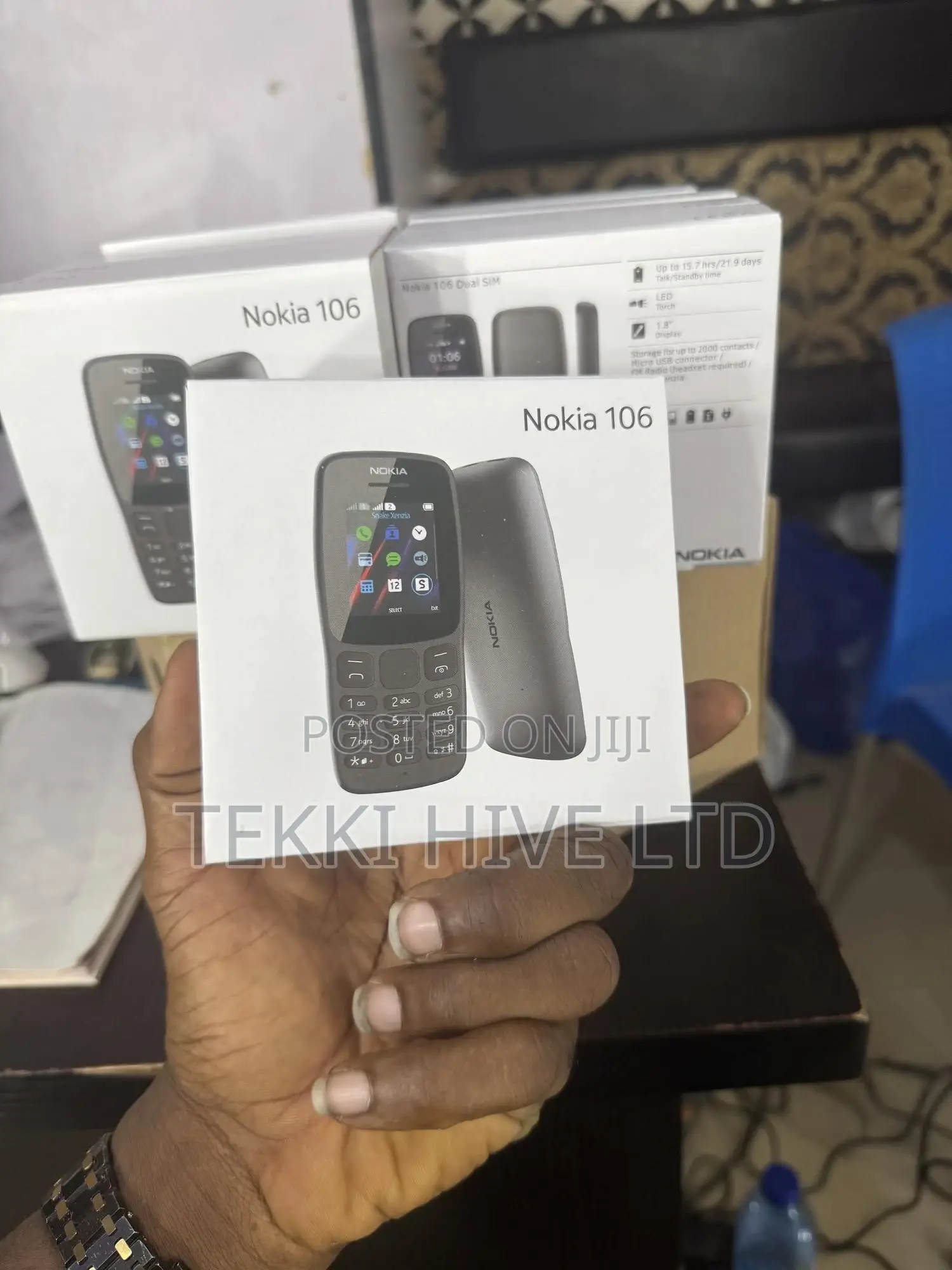 New Nokia 106 Black