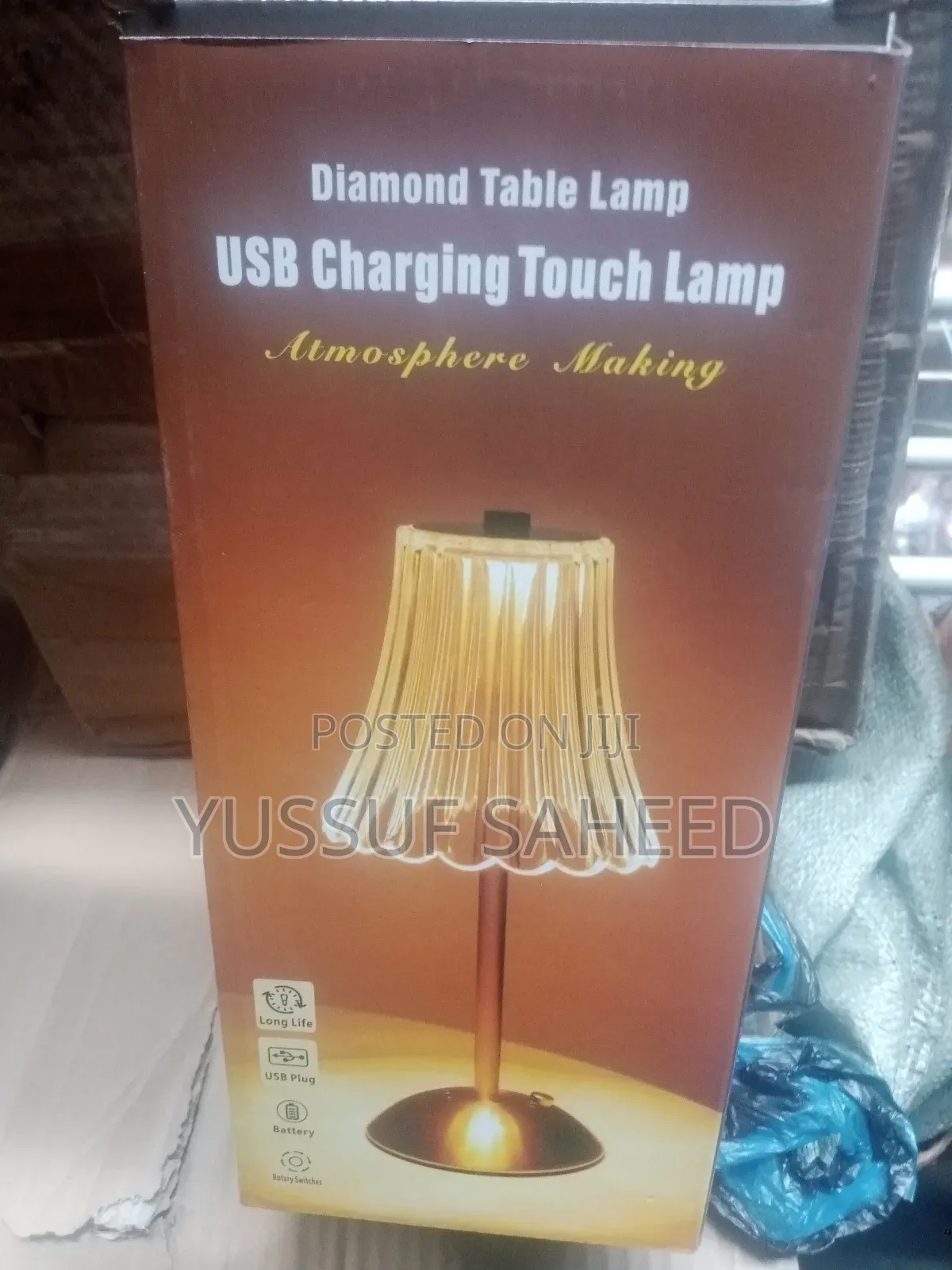Diamond Table Lamp
