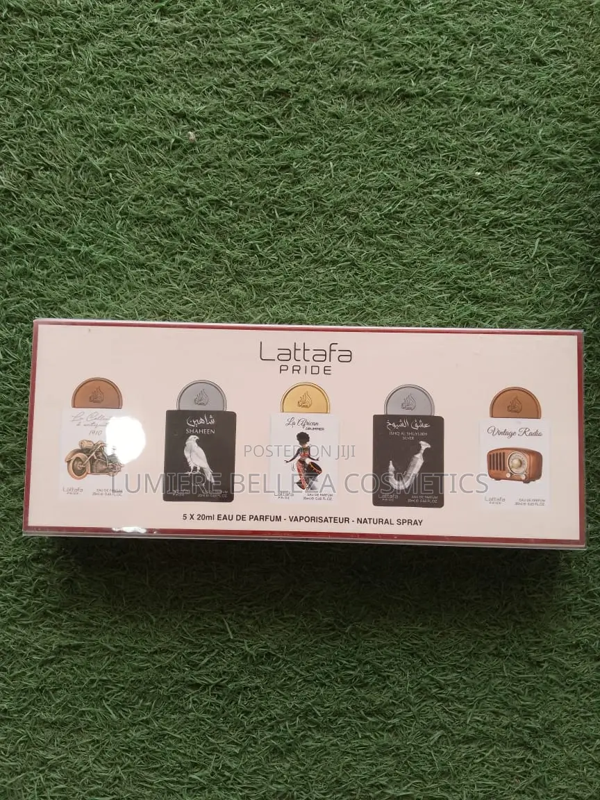 Lattafa Pride 5 × 20ml Eau De Parfum Set