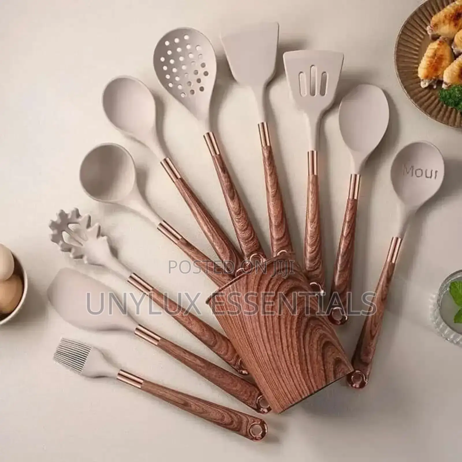 Silicon Kitchen Spoon Set