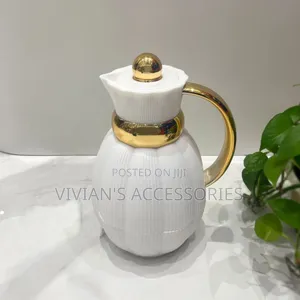 Pumpkin Shape Double Wall Glass Liner Thermal Jug Hot and Cold