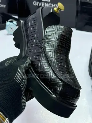 Givenchy Patterned Leather Loafers