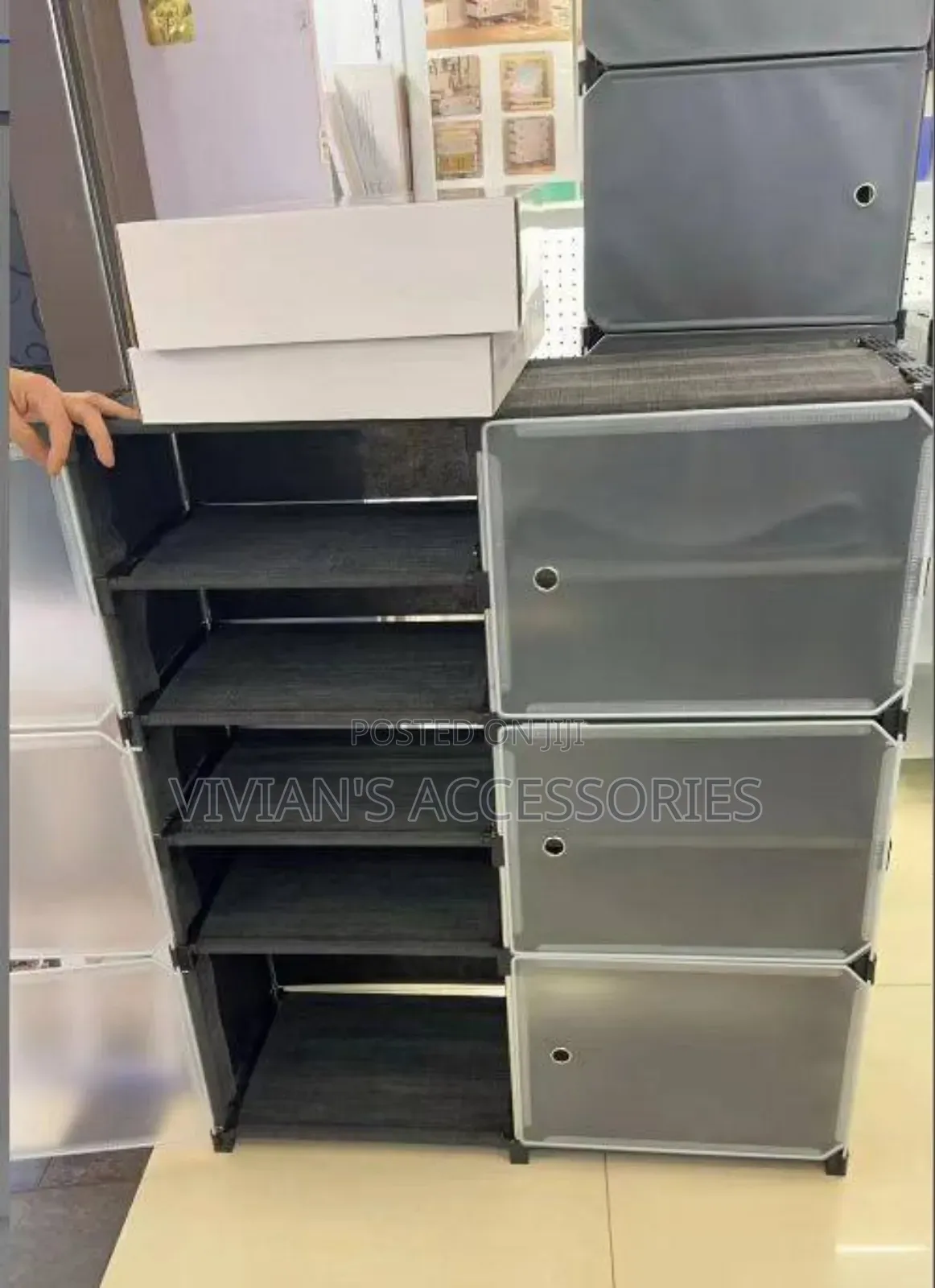 Quality Double Shoe Cabinet