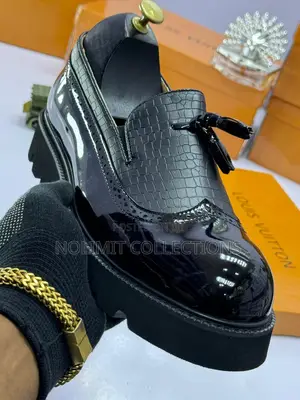 Louis Vuitton Classic Men's Leather Loafers