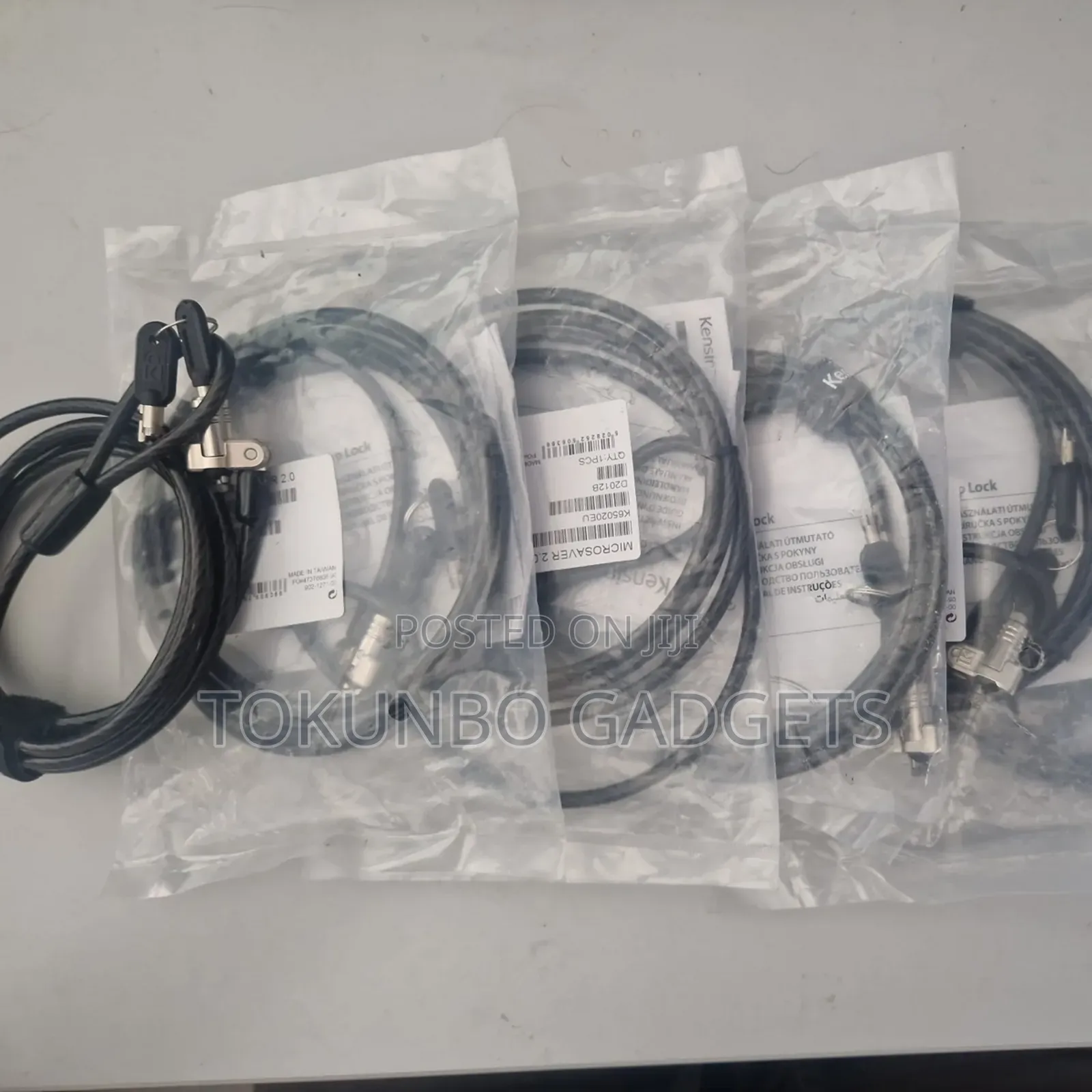 Kensington Microsaver 2.0 Desktop Peripheral Security Locking Kit