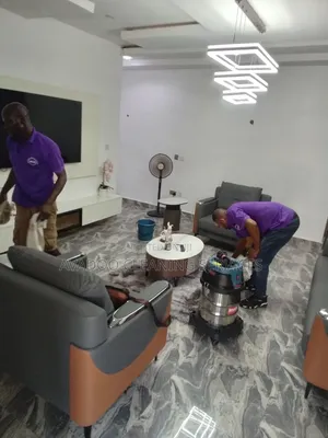Construction Cleaning and Upholstery Service.