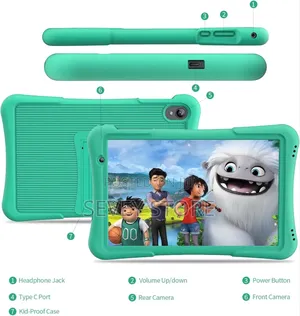 Kids Tablet Android 14 Tabletas 32gb, Quad-Core, 6000mah,