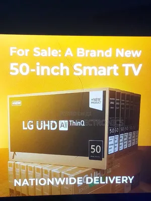 50 Lg Inches With Building Showcasing Apps