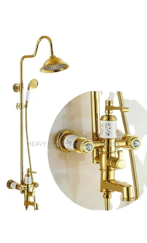 High Quality Luxury Gold Shower