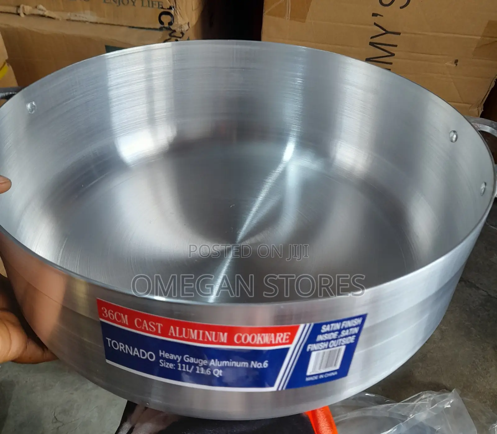 6pcs Round Aluminum Casserole