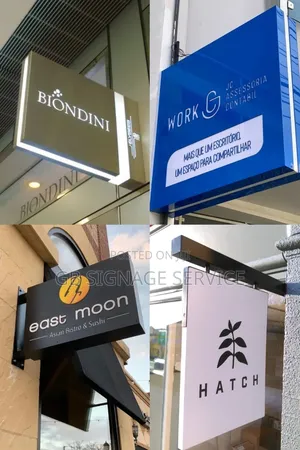 Cantilever Outdoor Signage