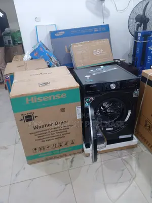 High-Capacity Hisense 12.8kg Front Loader Washer Dryer for Sale
