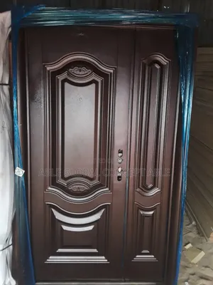 4 Feet Entrance Door (Brown Egg Design)