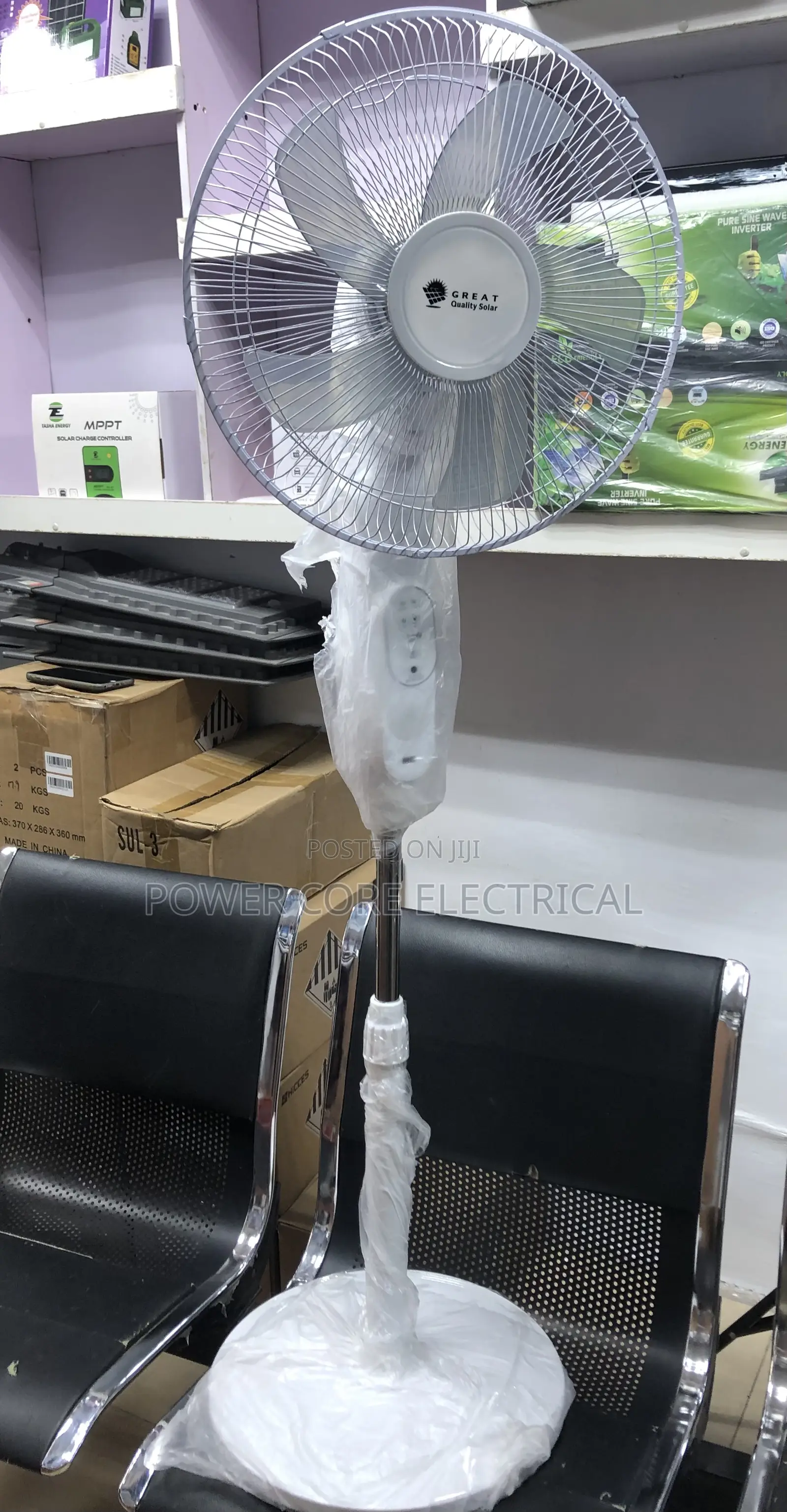 16inches Solar Fan Ac/Dc