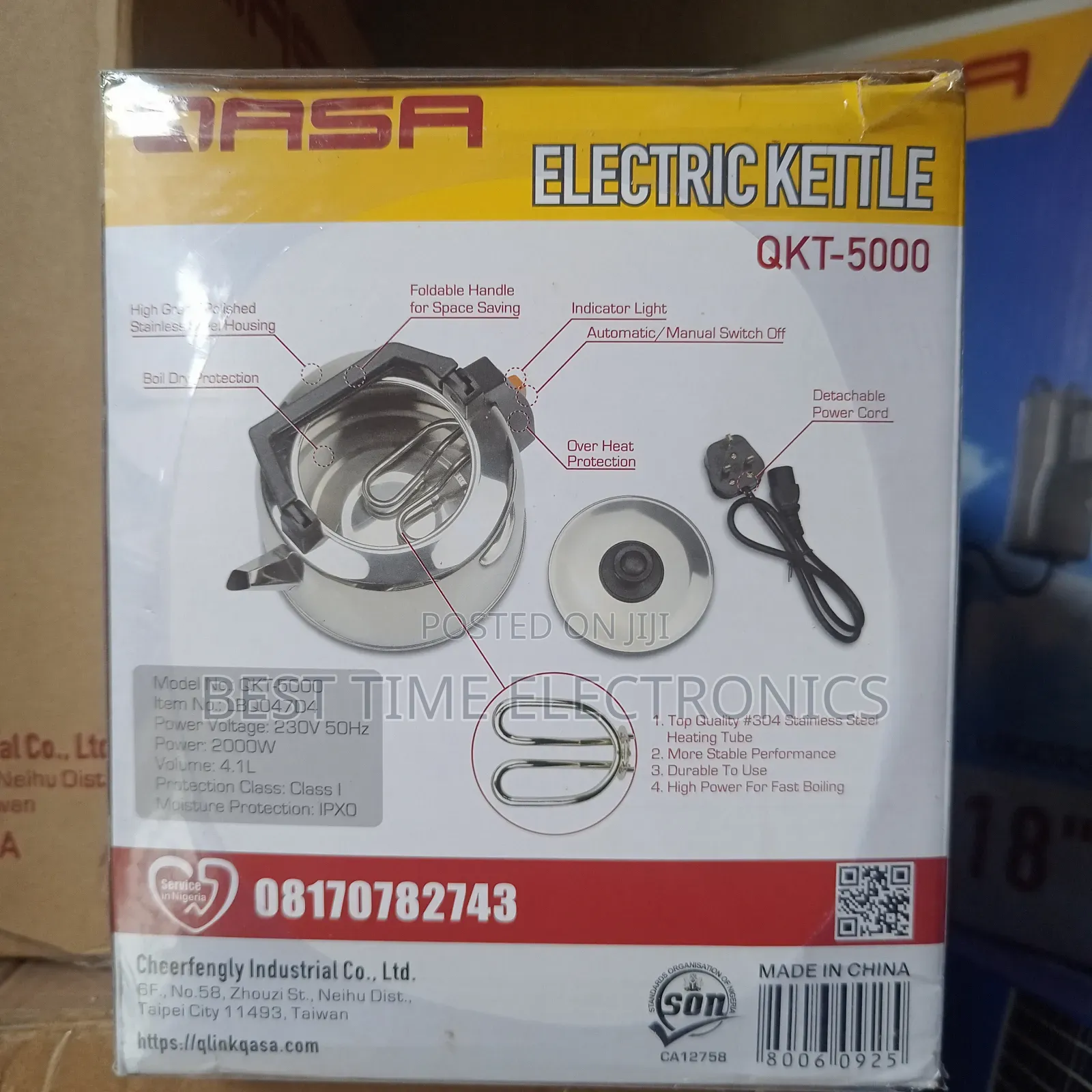 Quality Qasa 4l Electrical Kettle
