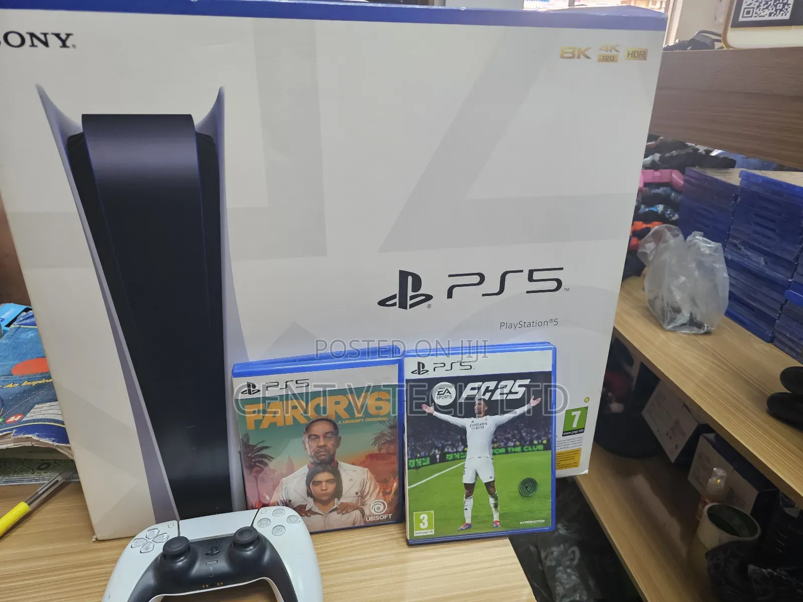 Playstations 5 With 2 Games