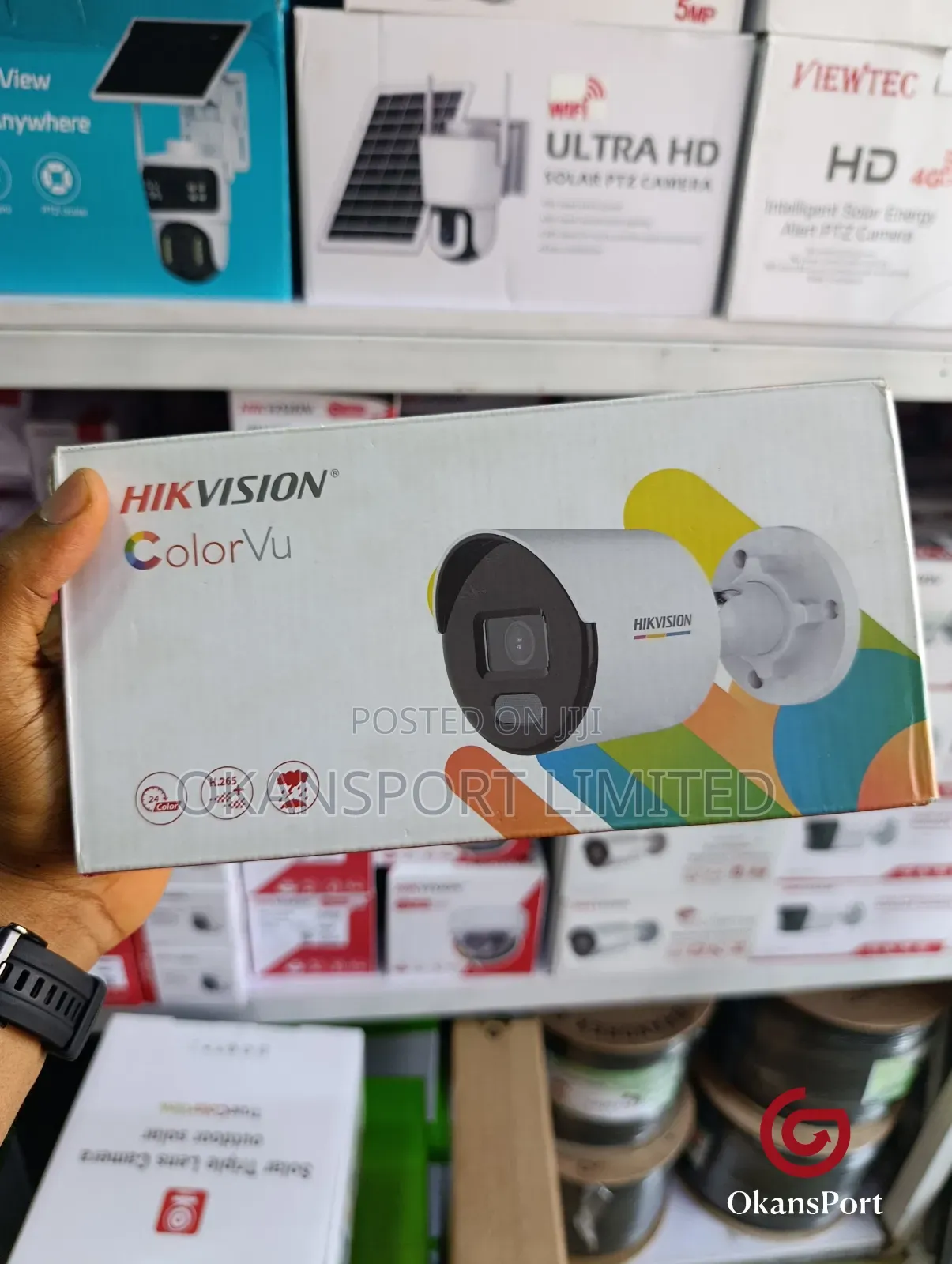 Hikvision Dahua Colorvu Acusense PTZ Thermal Live Guard Sl CCTV Camera