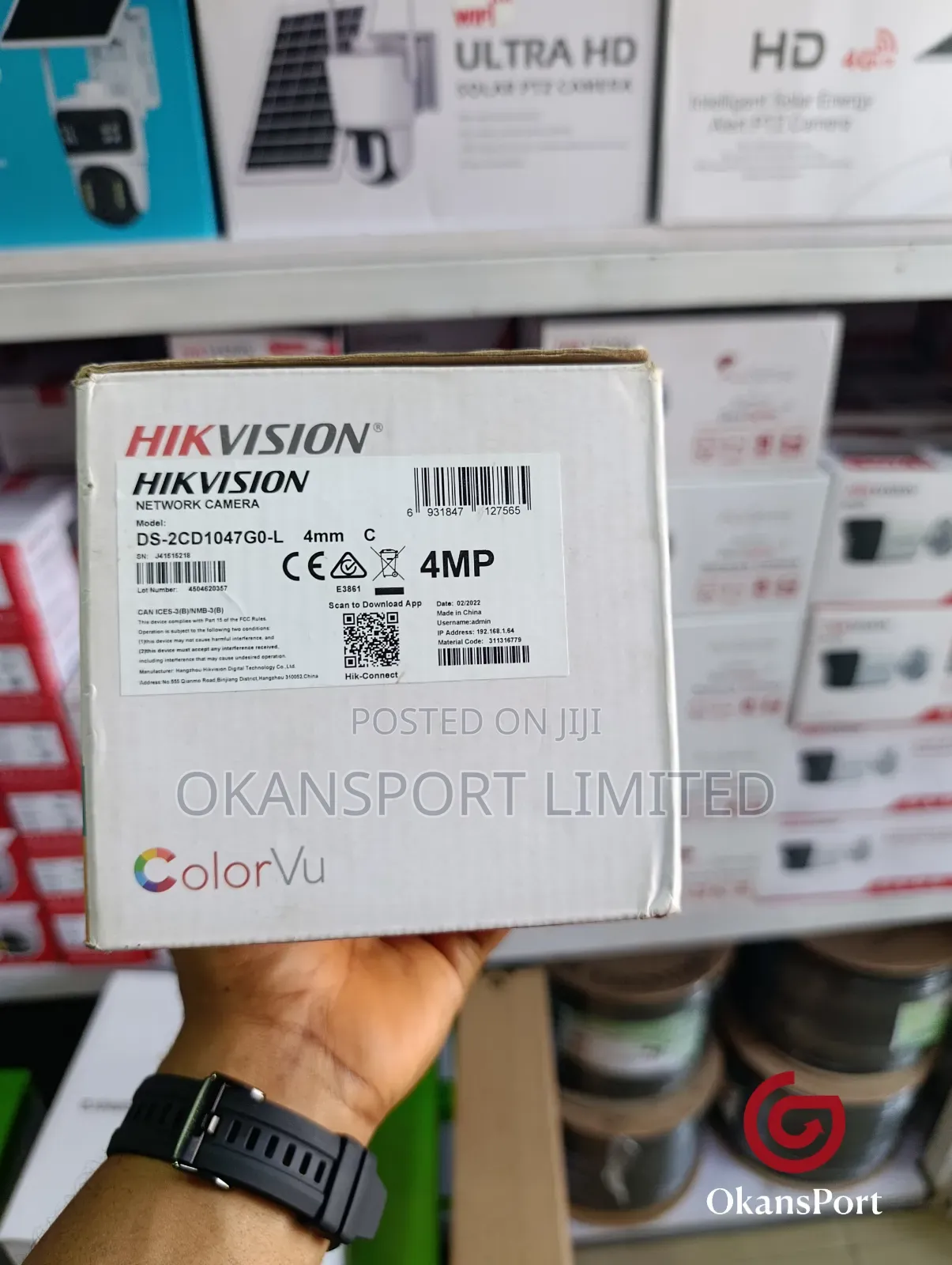 Hikvision Dahua Colorvu Acusense PTZ Thermal Live Guard Sl CCTV Camera
