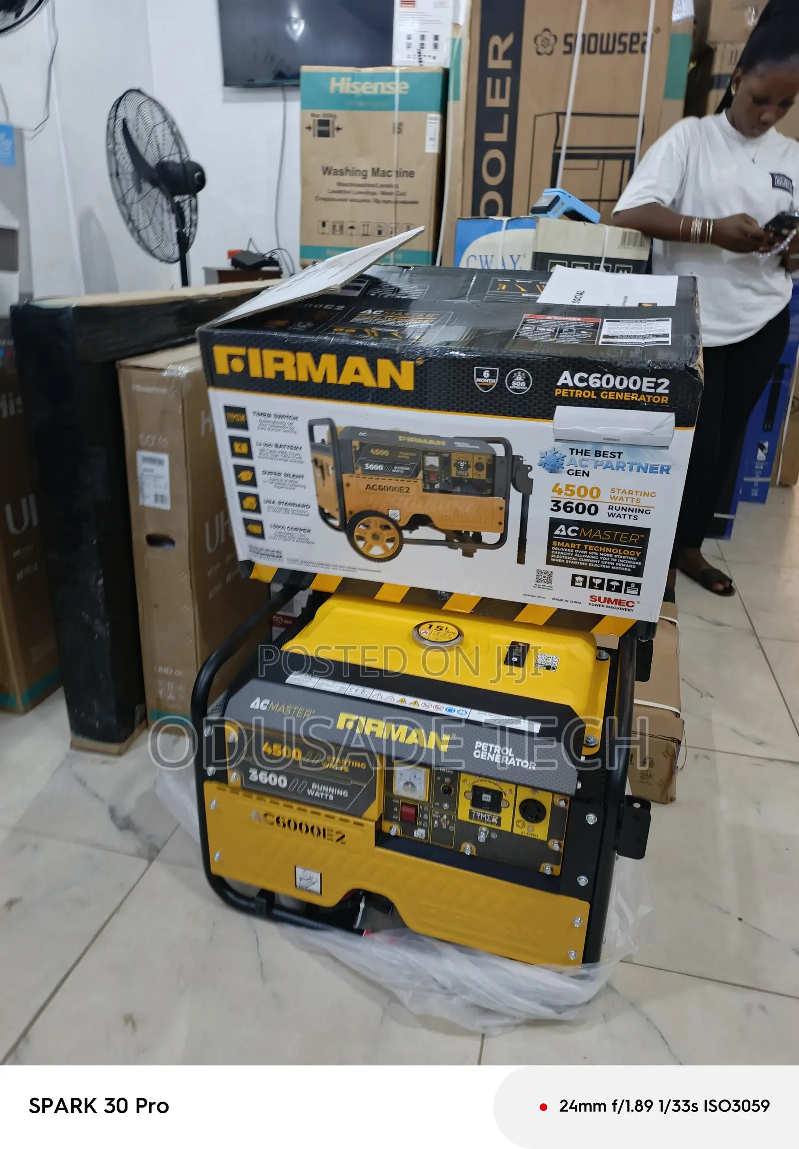 Firman Ac6000e2 Gen 3.5kva