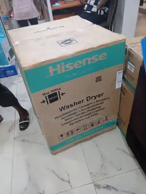 Hisense 12.8kg Wash Dry Machine – Front Load Turbo Wash