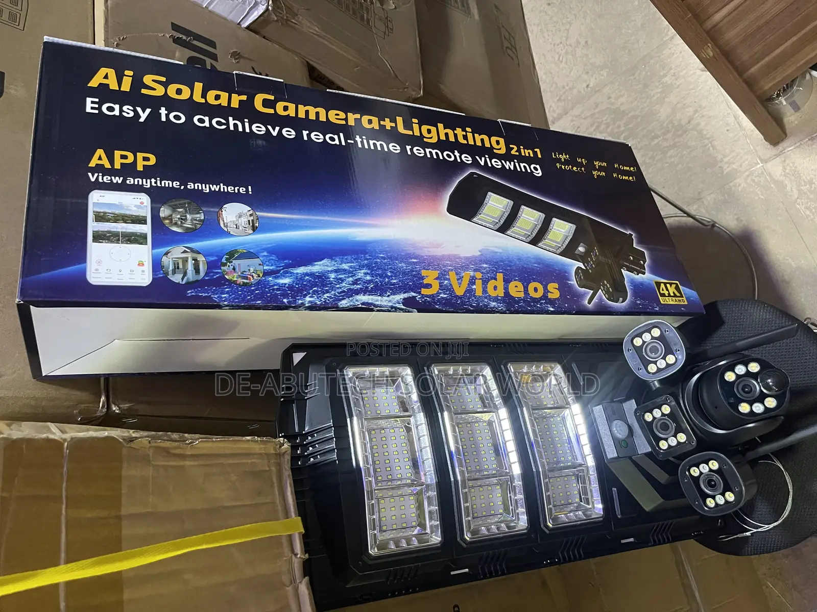 450w Ai Solar Camera