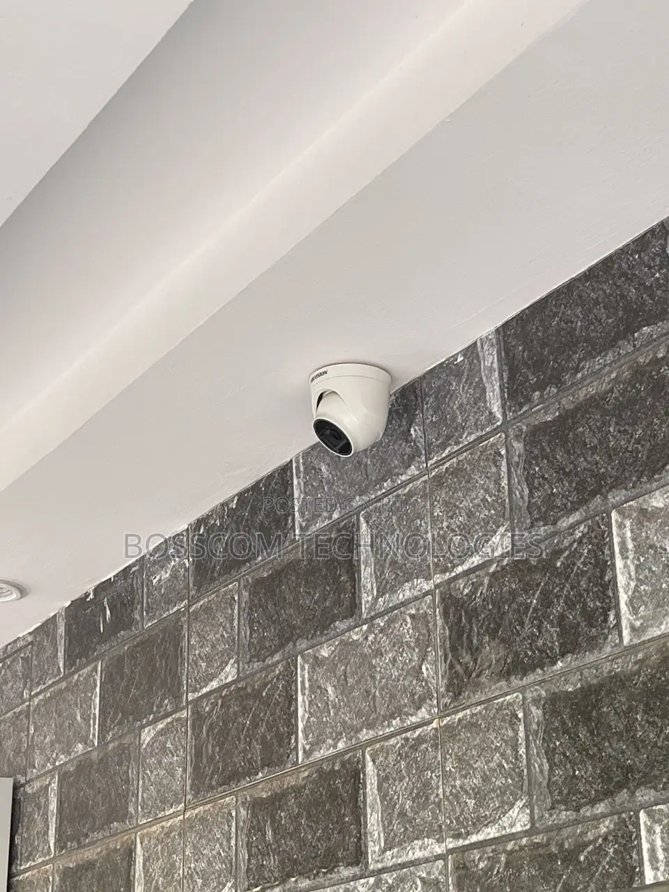 CCTV Camera Installation With Phone View