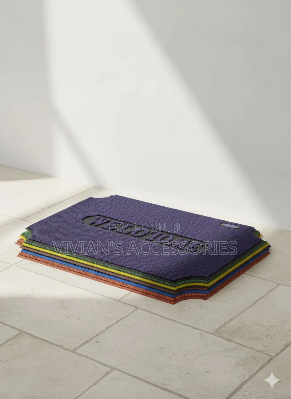 Welcome Rubber Footmat