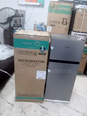 Slightly Used Hisense 124l Double Door Fridge