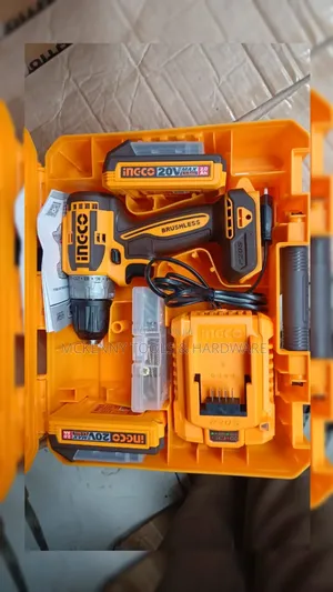 Ingco P20s 20v Lithium-ion Cordless Drill Kit,