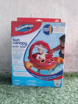 Swimways Sun Canopy Baby Boat – From Usa | Brand New