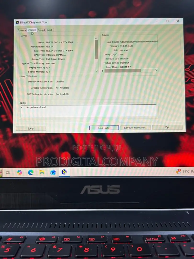 Laptop Asus FX503 16GB Intel Core i5 HDD+SSD 1T
